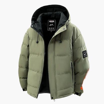 Herren Winterjacke mit Kapuze – Wasserdicht, Winddicht, Casual Style, Ideal für Outdoor & Alltag