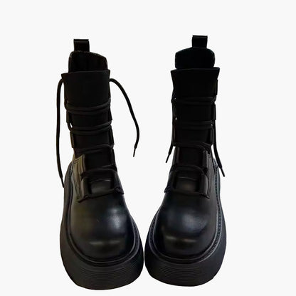 Damen High-Top Sneaker mit Plateau und Modernem Design – Lässig & Trendy