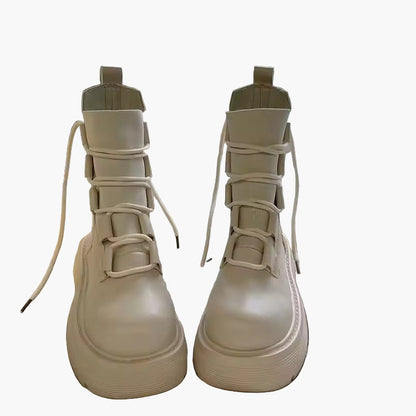 Damen High-Top Sneaker mit Plateau und Modernem Design – Lässig & Trendy