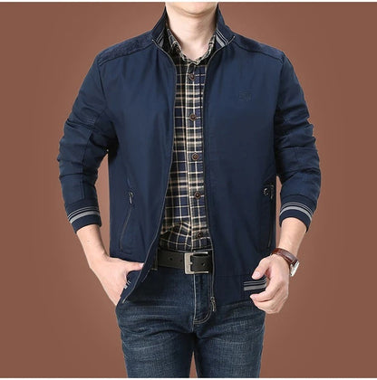 Herren Bomberjacke – Modischer Freizeit- und Outdoor-Blouson für Frühling und Sommer