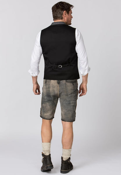 Herren Trachtenweste traditionell elegant – Klassische Weste für festliche Anlässe und Volksfeste