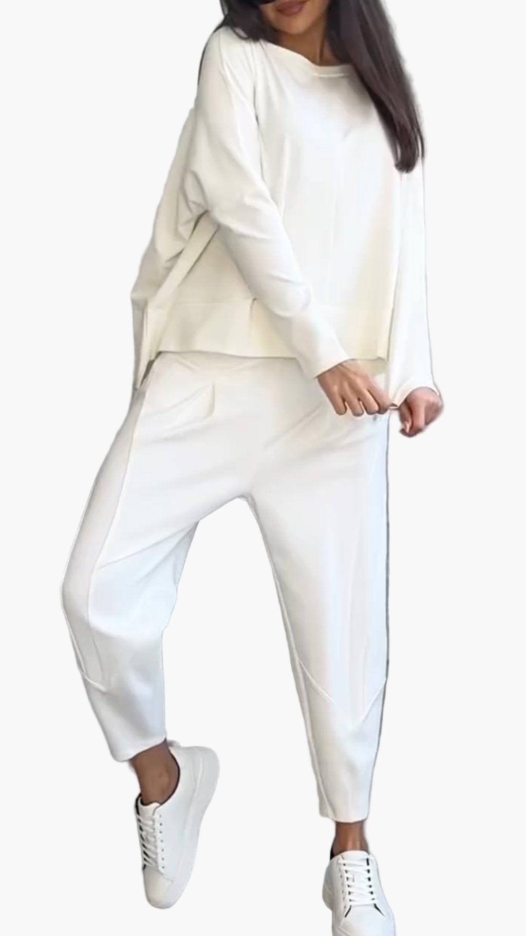 Damen Zweiteiliges Cozy Freizeitset – Bequemer Loungewear-Anzug für Alltag & Entspannung