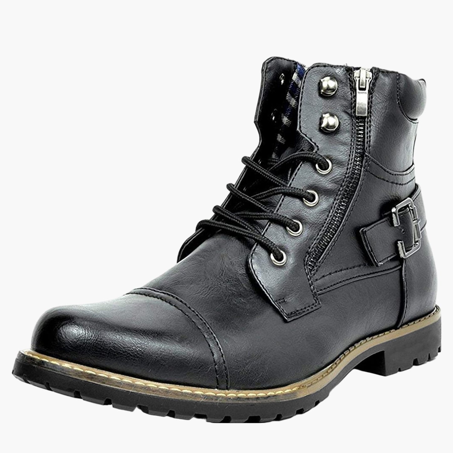Herren Motorrad Stiefelette – Robuste Biker Boots für Alltag und Freizeit