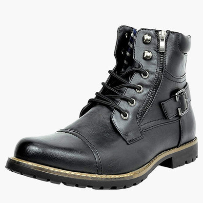 Herren Motorrad Stiefelette – Robuste Biker Boots für Alltag und Freizeit