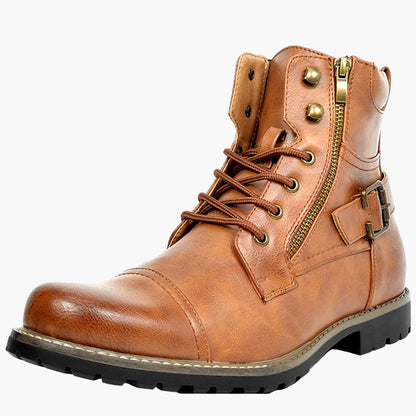 Herren Motorrad Stiefelette – Robuste Biker Boots für Alltag und Freizeit