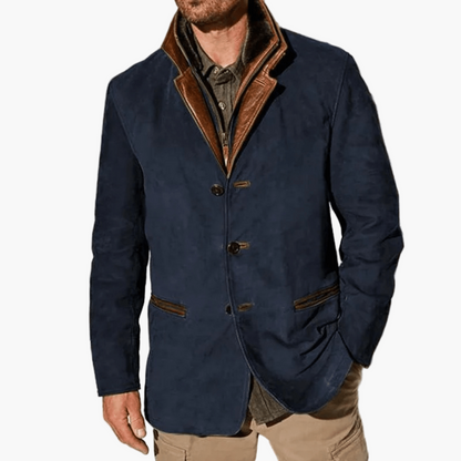 Herren Sakko Vintage Stil – Klassische Freizeitjacke für Herbst und Winter
