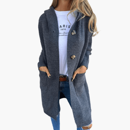 Damen Strickcardigan im Casual-Look – Eleganter Alltagsbegleiter für Büro & Freizeit