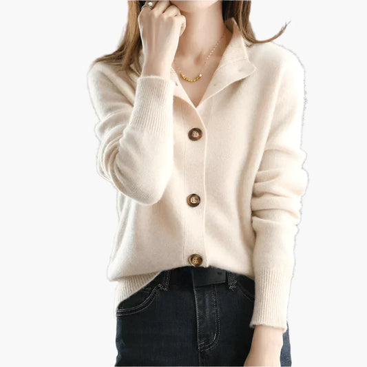 Damen Strickjacke im Casual-Look – Eleganter Cardigan für Herbst und Winter