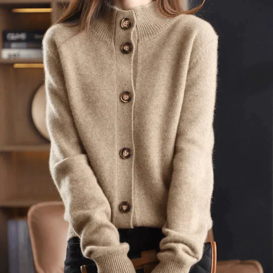 Damen Strickjacke im Casual-Look – Eleganter Cardigan für Herbst und Winter