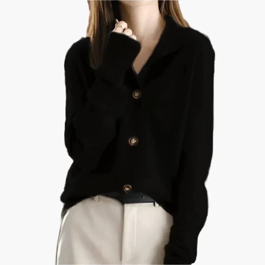 Damen Strickjacke im Casual-Look – Eleganter Cardigan für Herbst und Winter