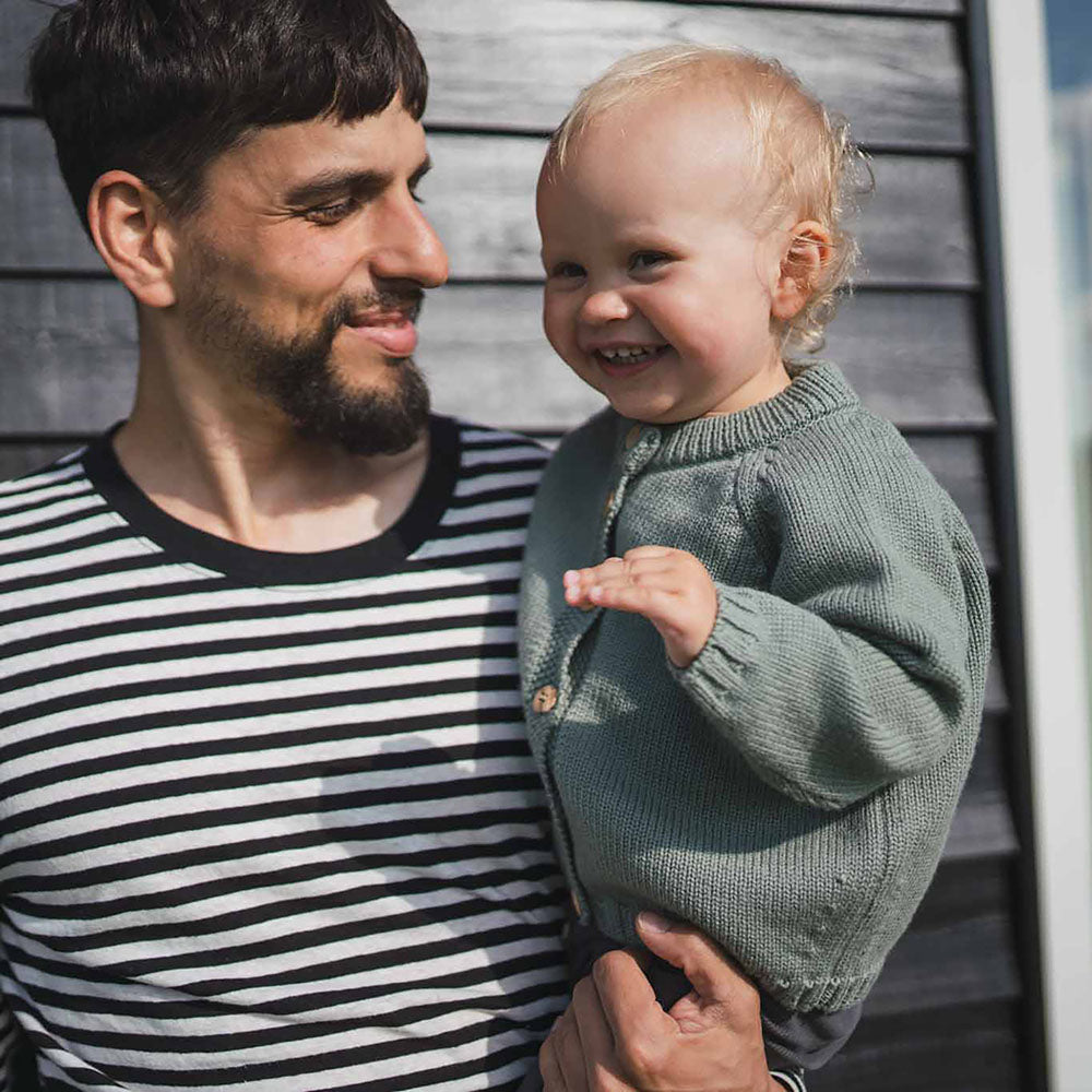 Kinder Strick-Cardigan Unisex – Vielseitige Strickjacke für Alltag & Outdoor