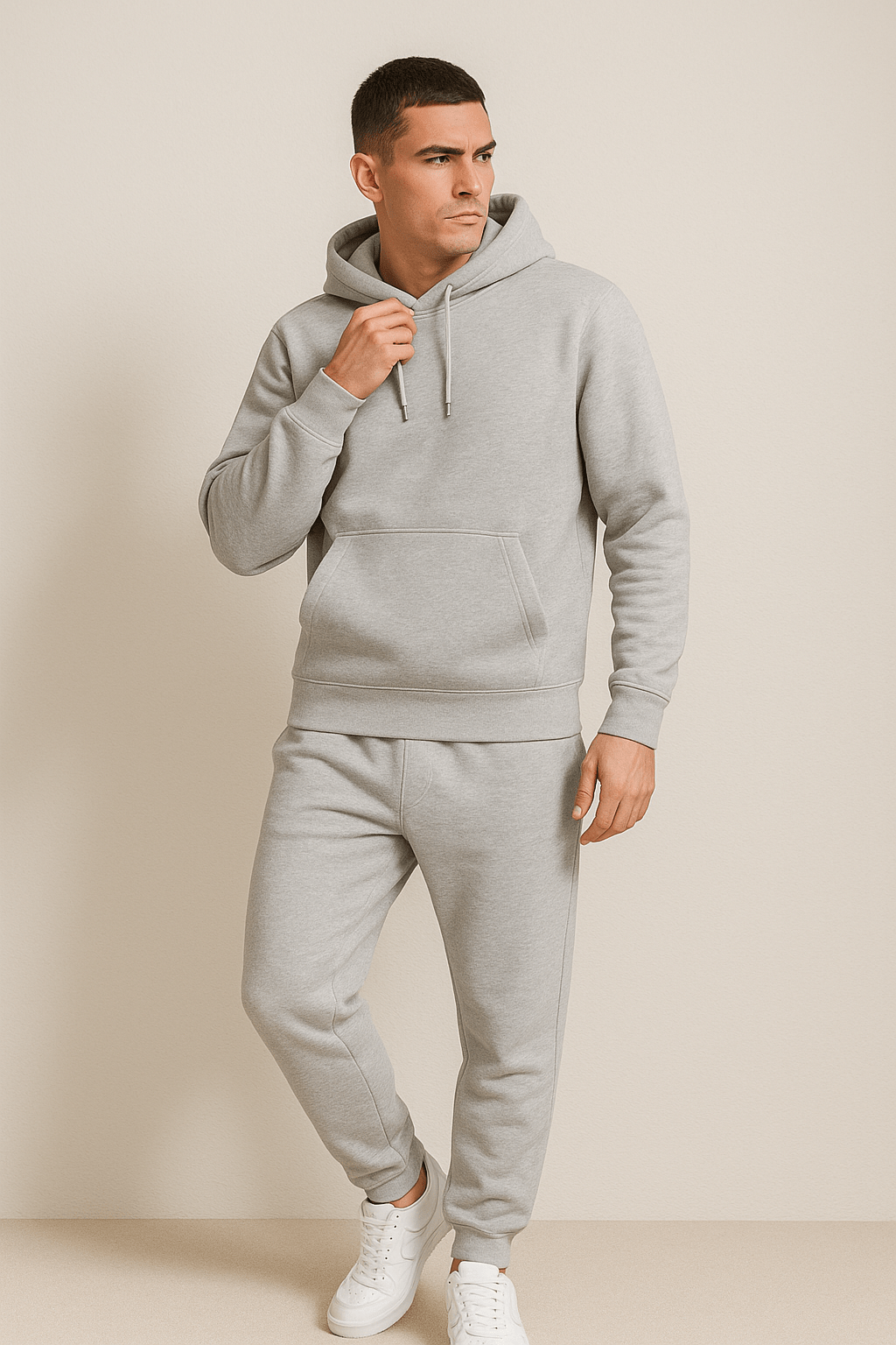 Herren Hoodie & Jogginghose Set – Sportlich-lässiges Freizeit Outfit, Komfort für Alltag & Training