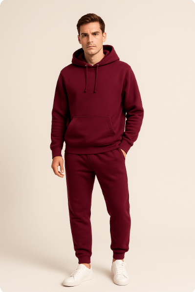 Herren Hoodie & Jogginghose Set – Sportlich-lässiges Freizeit Outfit, Komfort für Alltag & Training