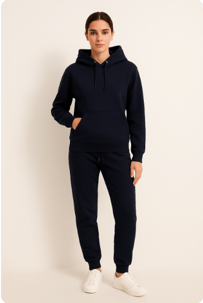 Herren Hoodie & Jogginghose Set – Sportlich-lässiges Freizeit Outfit, Komfort für Alltag & Training