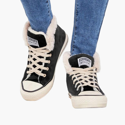 Damen Winter Sneaker High-Top Stil für maximalen Komfort und Wärme