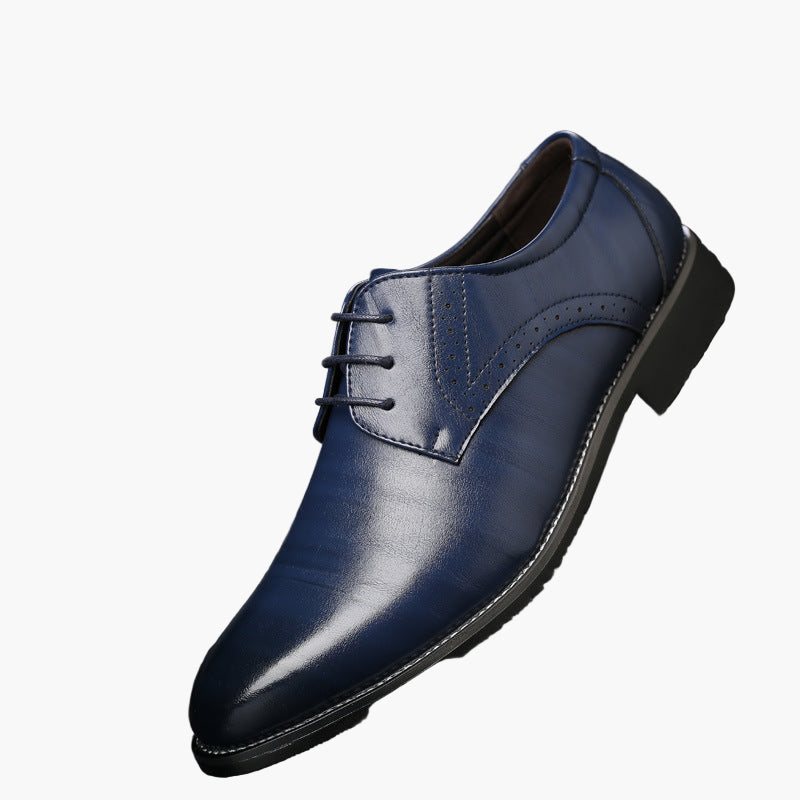 Elegante Herren Business Schuhe – Klassische Derby Schnürschuhe für Büro & festliche Anlässe
