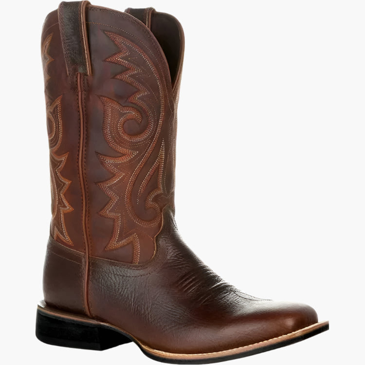 Herren Western Cowboy Stiefel – Klassische Lederstiefel für Alltag und Country-Look