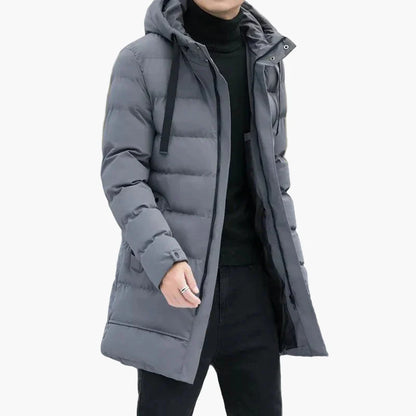 Herren Winter Steppmantel – Eleganter, warmer Outdoor-Parka für kalte Tage