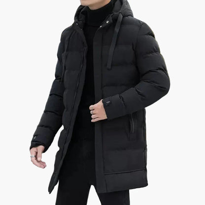 Herren Winter Steppmantel – Eleganter, warmer Outdoor-Parka für kalte Tage