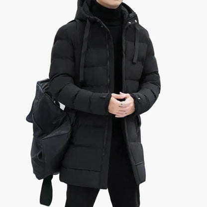 Herren Winter Steppmantel – Eleganter, warmer Outdoor-Parka für kalte Tage