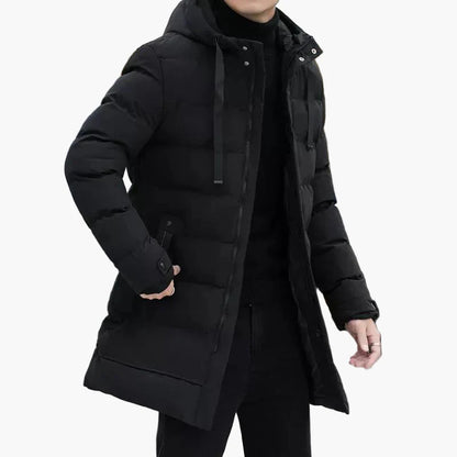 Herren Winter Steppmantel – Eleganter, warmer Outdoor-Parka für kalte Tage